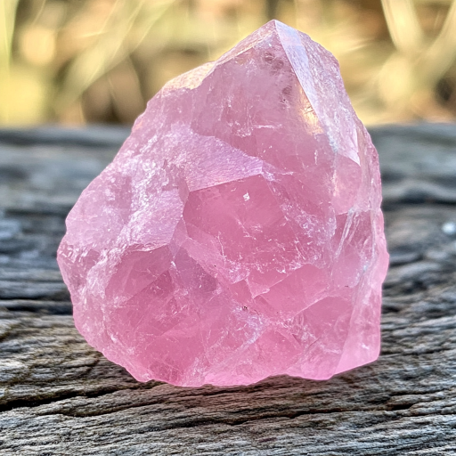 Quartz rose pierre