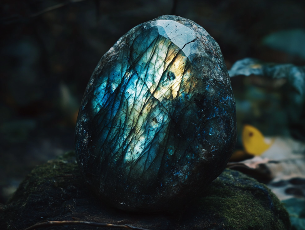 Pierre en labradorite