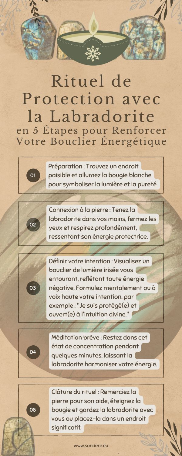 Rituel de protection avec la labradorite