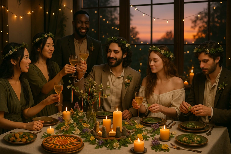 Beltane entre amis : organise une soirée magique pour célébrer le retour de l'été