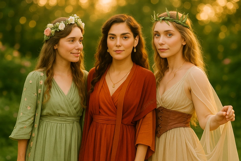 Un dress-code  Beltane pour une ambiance féerique