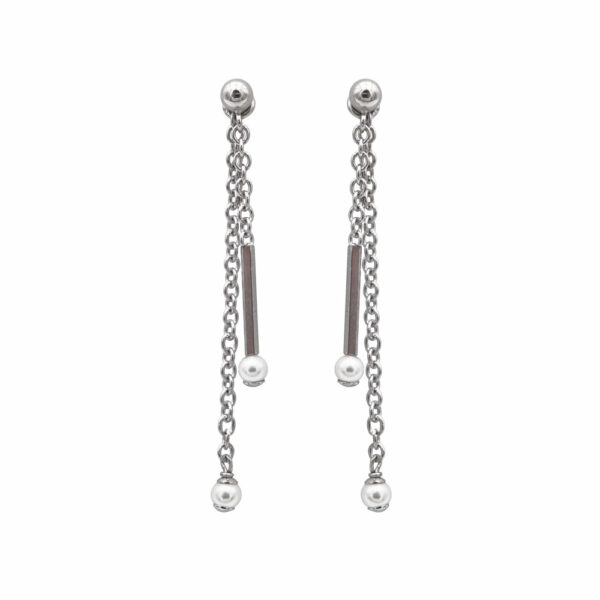 Boucles d’Oreilles en Perles de Majorque – 4 x 55 mm