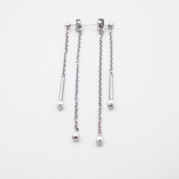 Boucles d’Oreilles en Perles de Majorque – 4 x 55 mm – Image 5