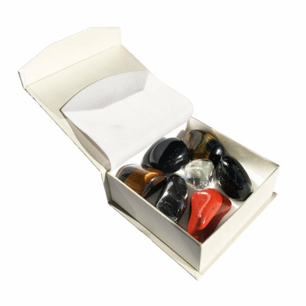 Coffret pierres roulées 1er Chakra