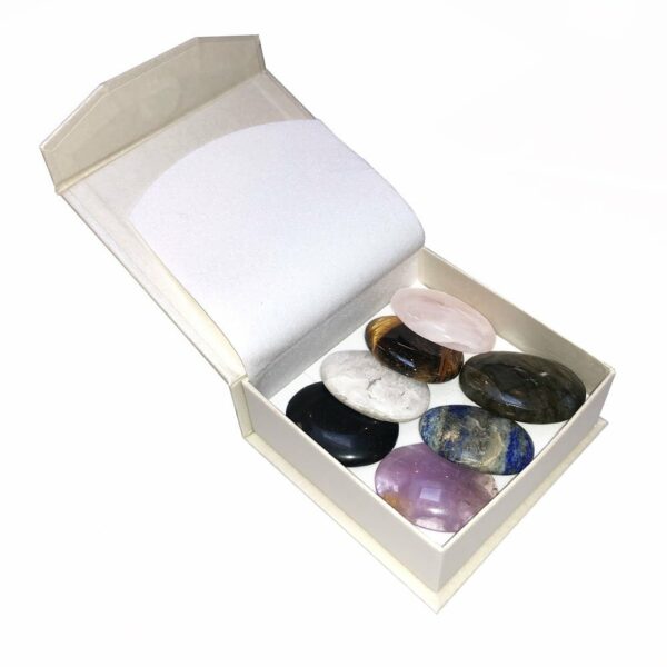 Coffret pierres pouces – 7 chakras