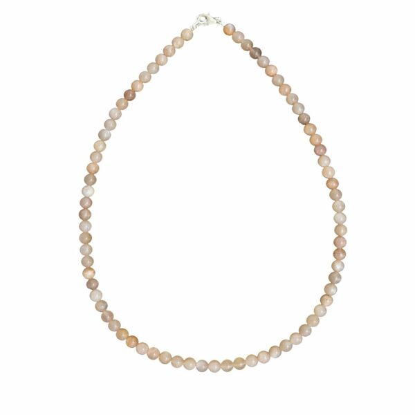 Collier Héliolite – Pierres boules 6mm