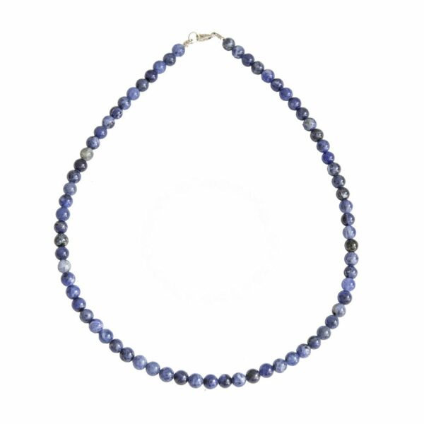 Collier Sodalite – Pierres boules 6mm