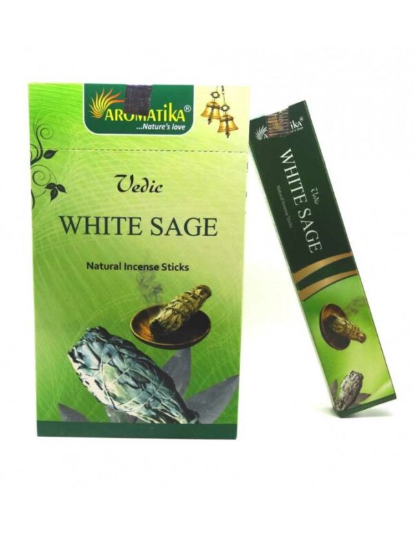 Encens Baguette Aromatika védic Sauge Blanche - 15g