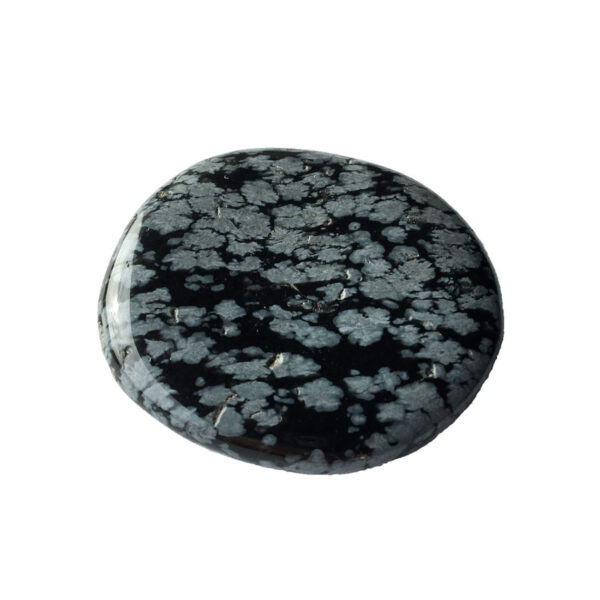 Galet Obsidienne neige – Image 2