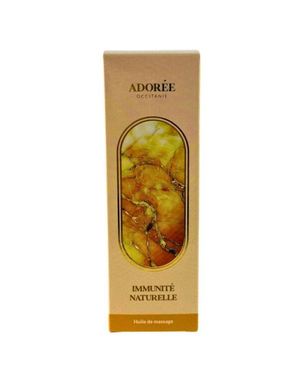 Immunité Naturelle - Huile de massage artisanale Adorée - 150 mL – Image 4