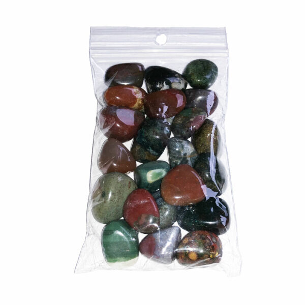 Pierres roulées Jaspe sanguin – 250grs