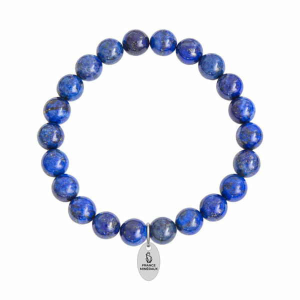 Bracelet Lapis Lazuli – Pierres boules 8mm