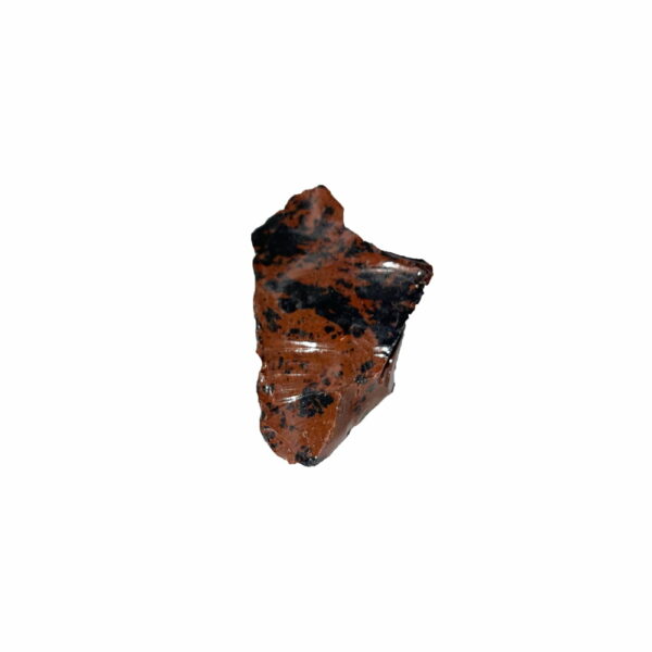 Pierre brute Obsidienne acajou