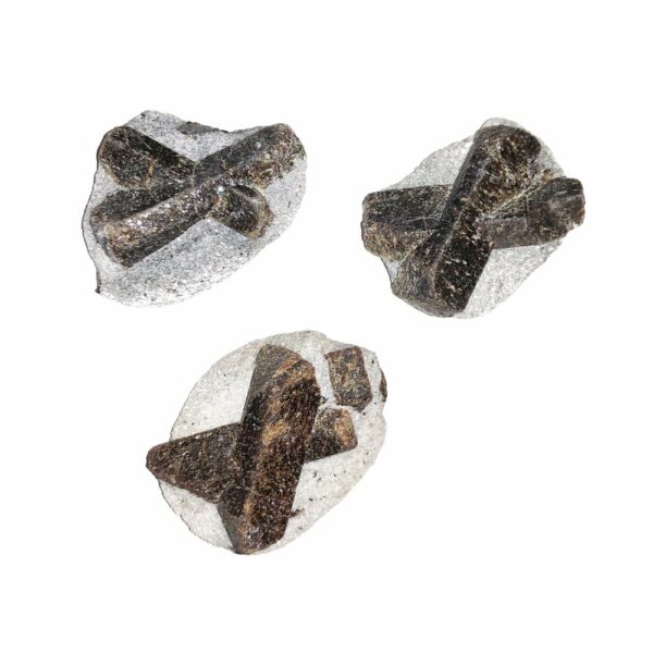 Pierre roulée Croix de Russie (Staurolite) – Image 2