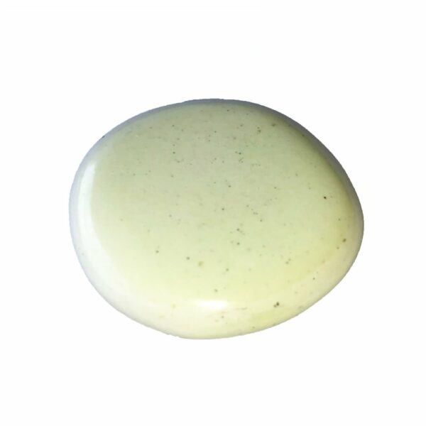 Pierre plate Chrysoprase citron