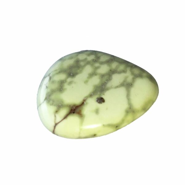 Pierre plate Chrysoprase citron – Image 2