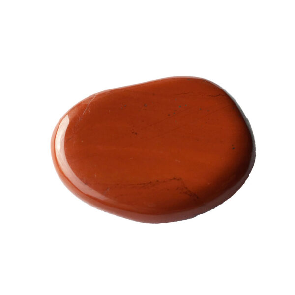 Pierre plate Jaspe rouge