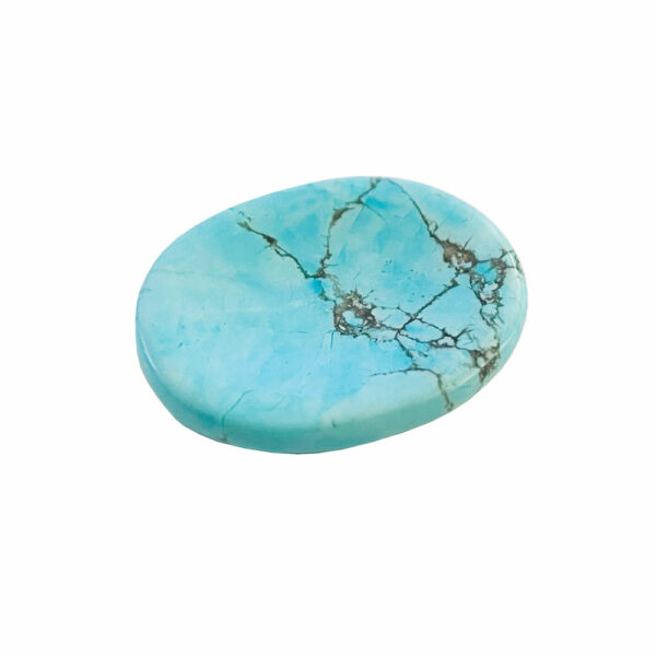 Pierre pouce Howlite bleue