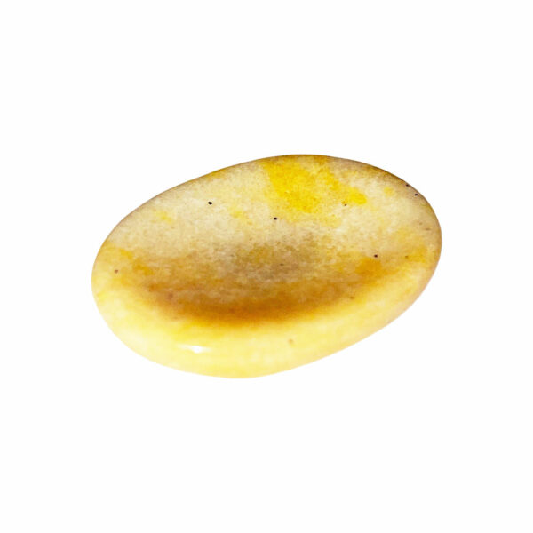 Pierre pouce Jaspe jaune
