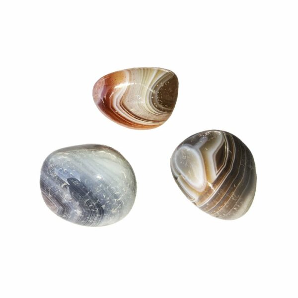 Pierre roulée Agate du Botswana