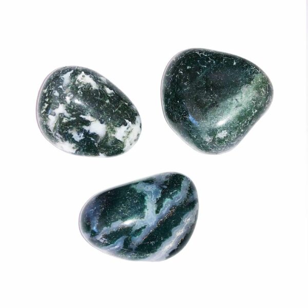 Pierre roulée Agate mousse – Image 2