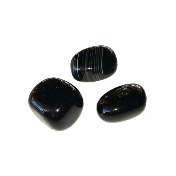 Pierre roulée Agate noire