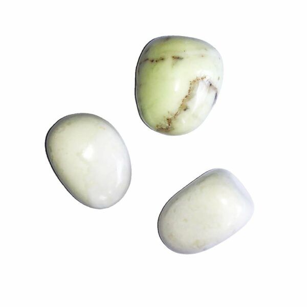 Pierre roulée Chrysoprase citron – Image 2