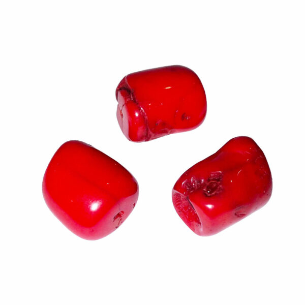 Pierre roulée Corail rouge