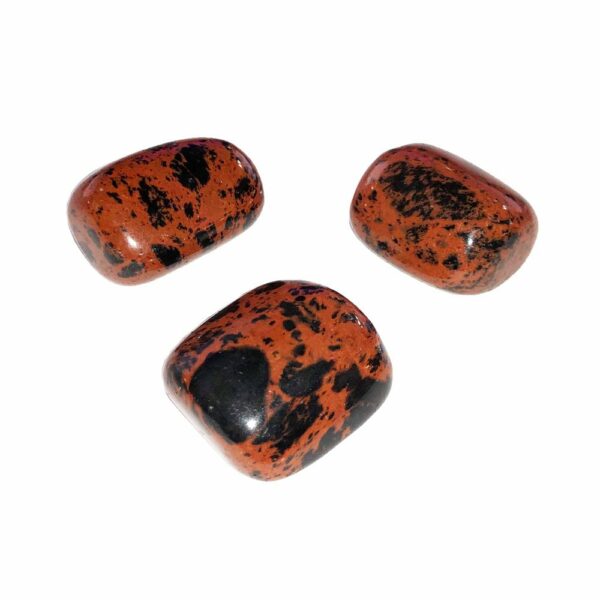 Pierres roulées Obsidienne acajou – 250grs – Image 2