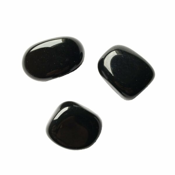 Pierre roulée Obsidienne noire – Image 2