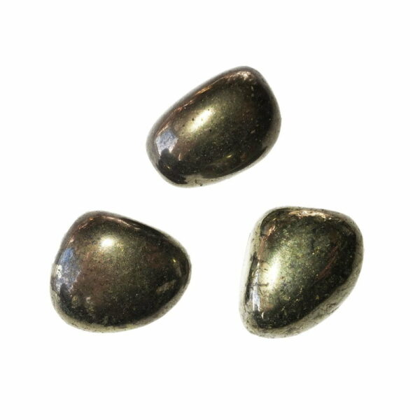 Pierres roulées Pyrite de fer – 250grs – Image 2