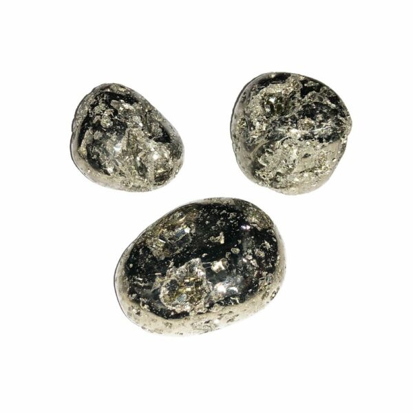 Pierre roulée Pyrite du Pérou