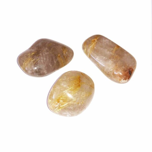 Pierre roulée Quartz rutile