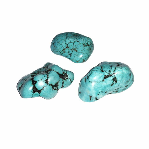 Pierres roulées Turquoise stabilisée – 250grs – Image 2