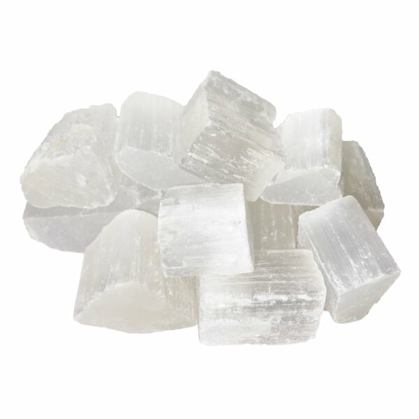 Pierres brutes Sélénite – 1Kg