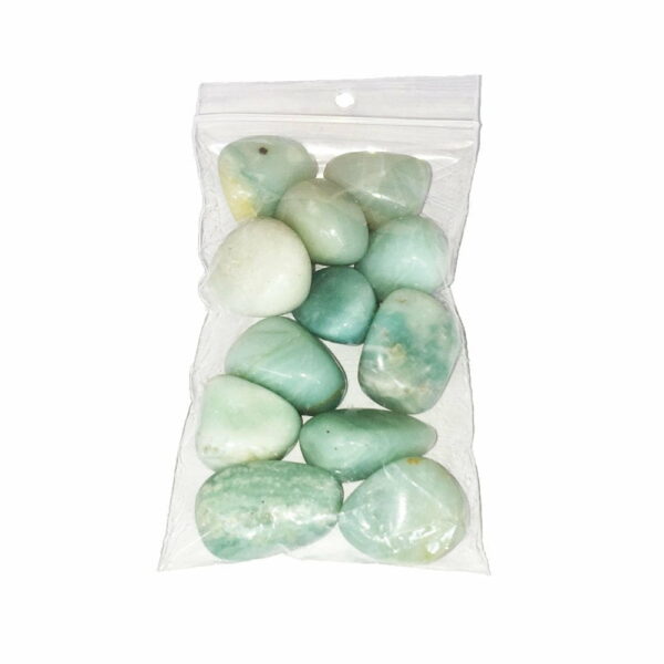 Pierres roulées Amazonite – 250grs