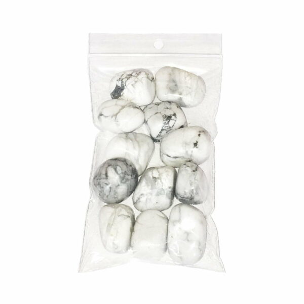 Pierres roulées Howlite – 250grs