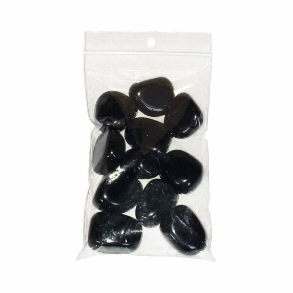 Pierres roulées Obsidienne noire – 250grs