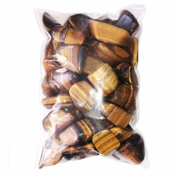 Pierres roulées Oeil de tigre – 500grs