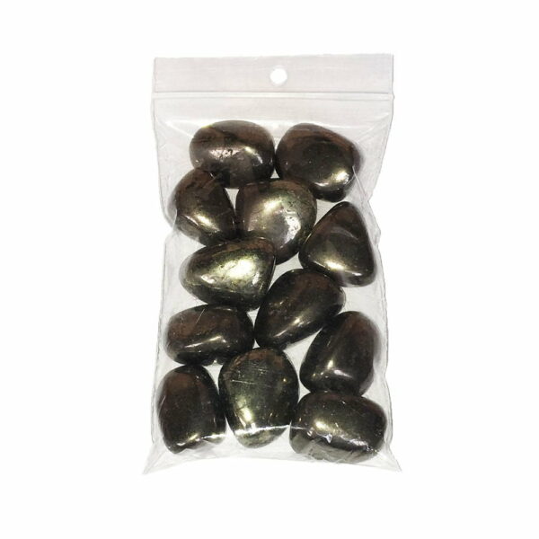 Pierres roulées Pyrite de fer – 250grs