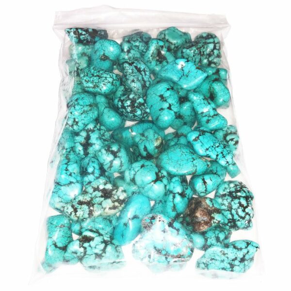 Pierres roulées Turquoise stabilisée – 1Kg
