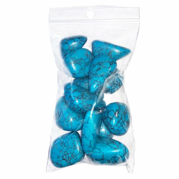 Pierres roulées Turquoise Matrix – 250grs