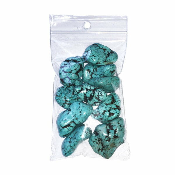 Pierres roulées Turquoise stabilisée – 250grs