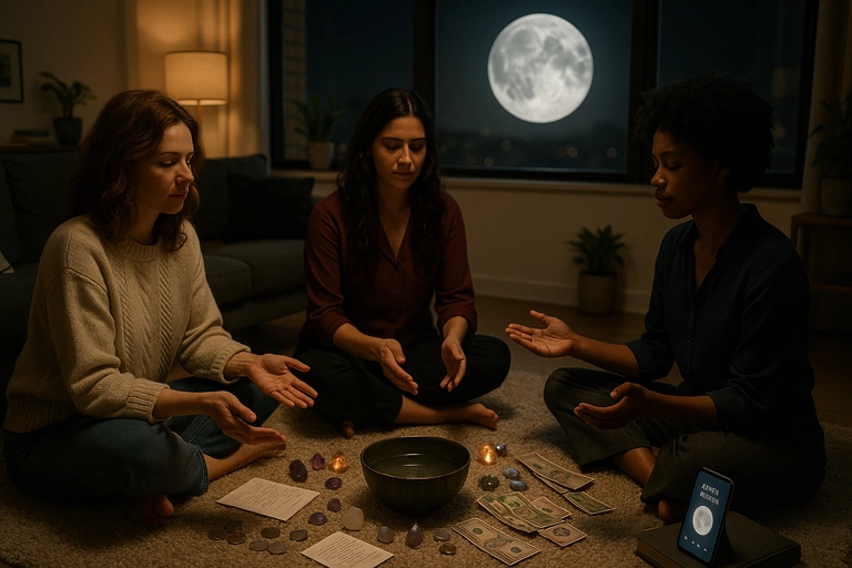 Comment créer ton rituel lunaire de prospérité ?