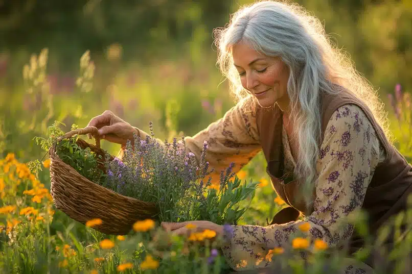 Plantes et herbes magiques de Litha