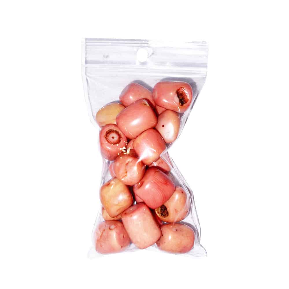 Pierres roulées Corail rose – 250grs