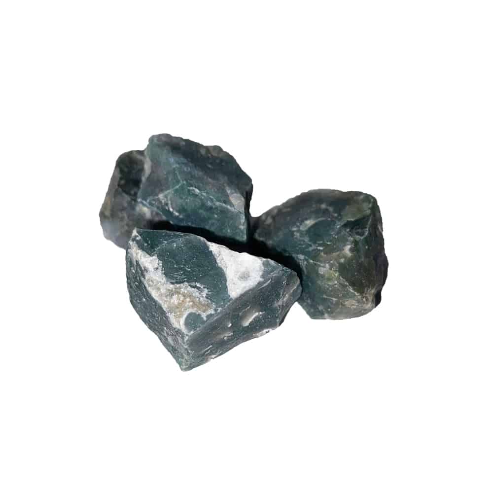 Pierres brutes Agate Mousse – 250grs
