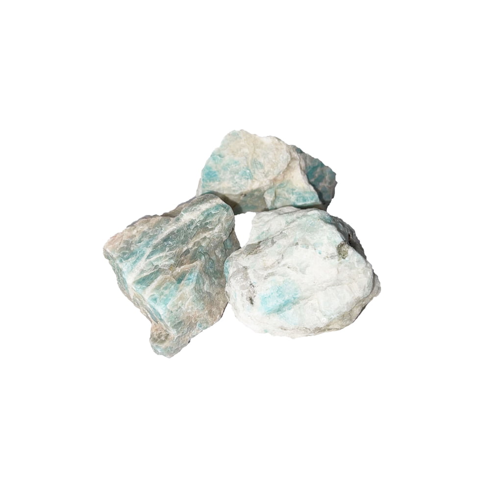 Pierres brutes Amazonite d’Inde – 250grs