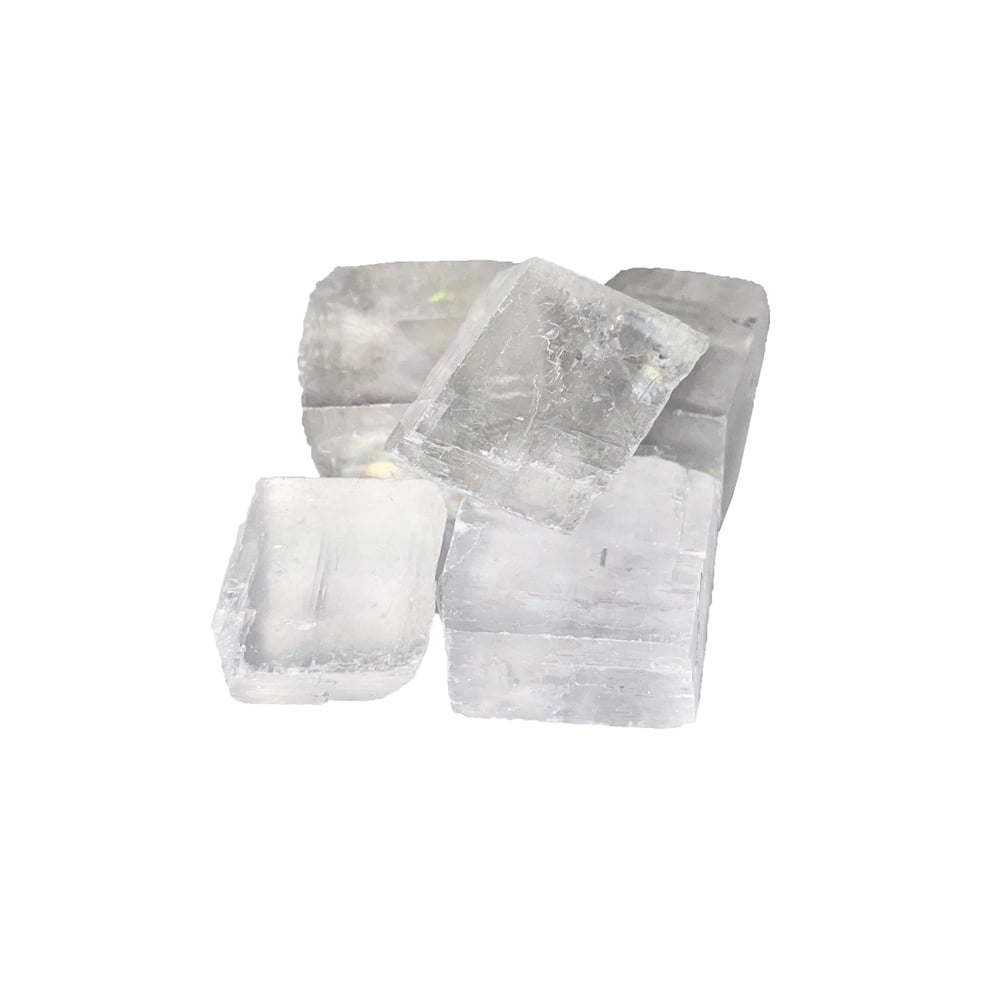 Pierres brutes Calcite blanche – 250grs