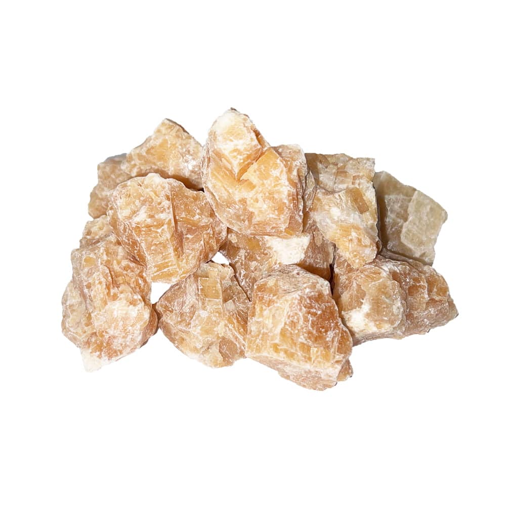 Pierres brutes Calcite de Feu – 500grs